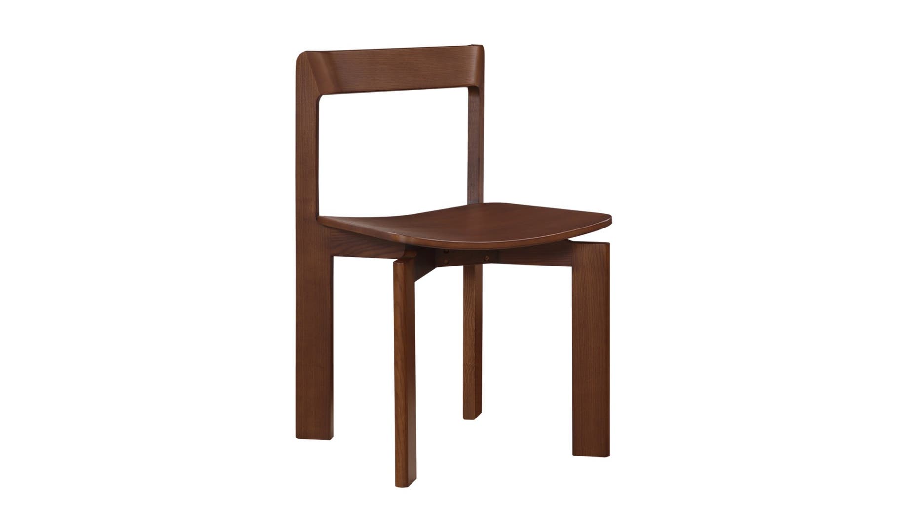Daifuku Dining Chair, Brown, Set Of Two