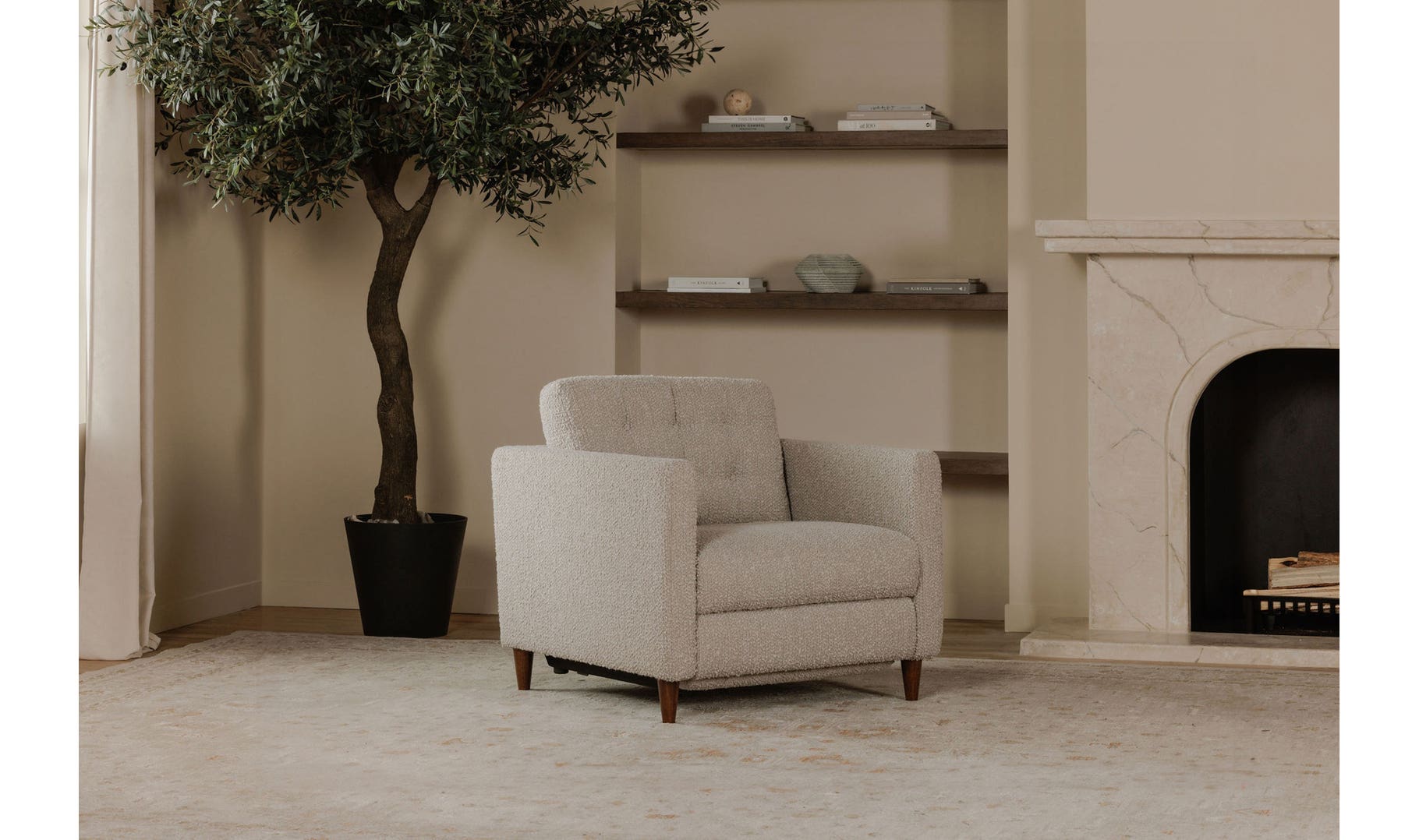 Bridgers Power Recliner Chair - Daniel House Club