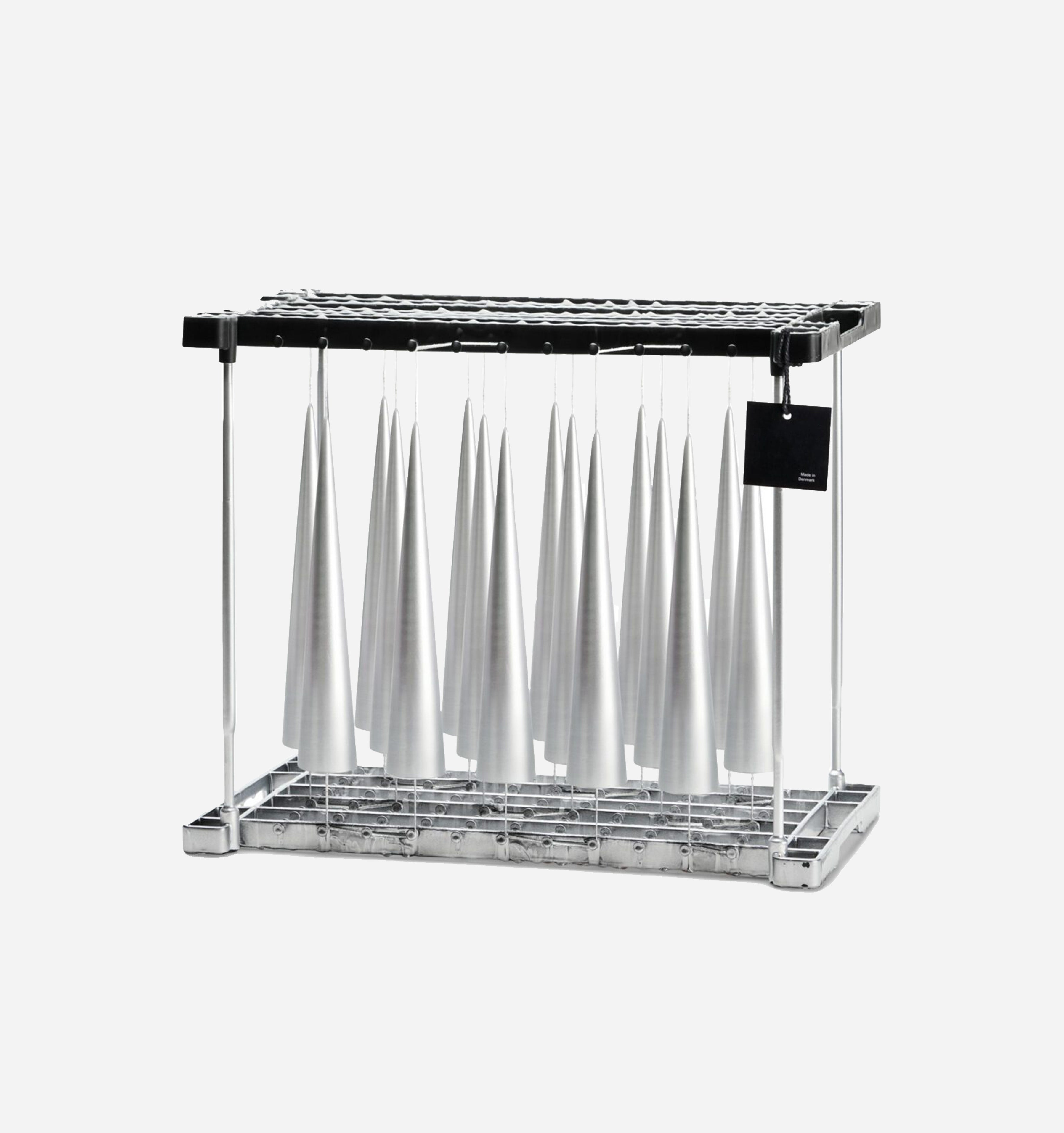 Everyday Silver Novelty Taper Candle