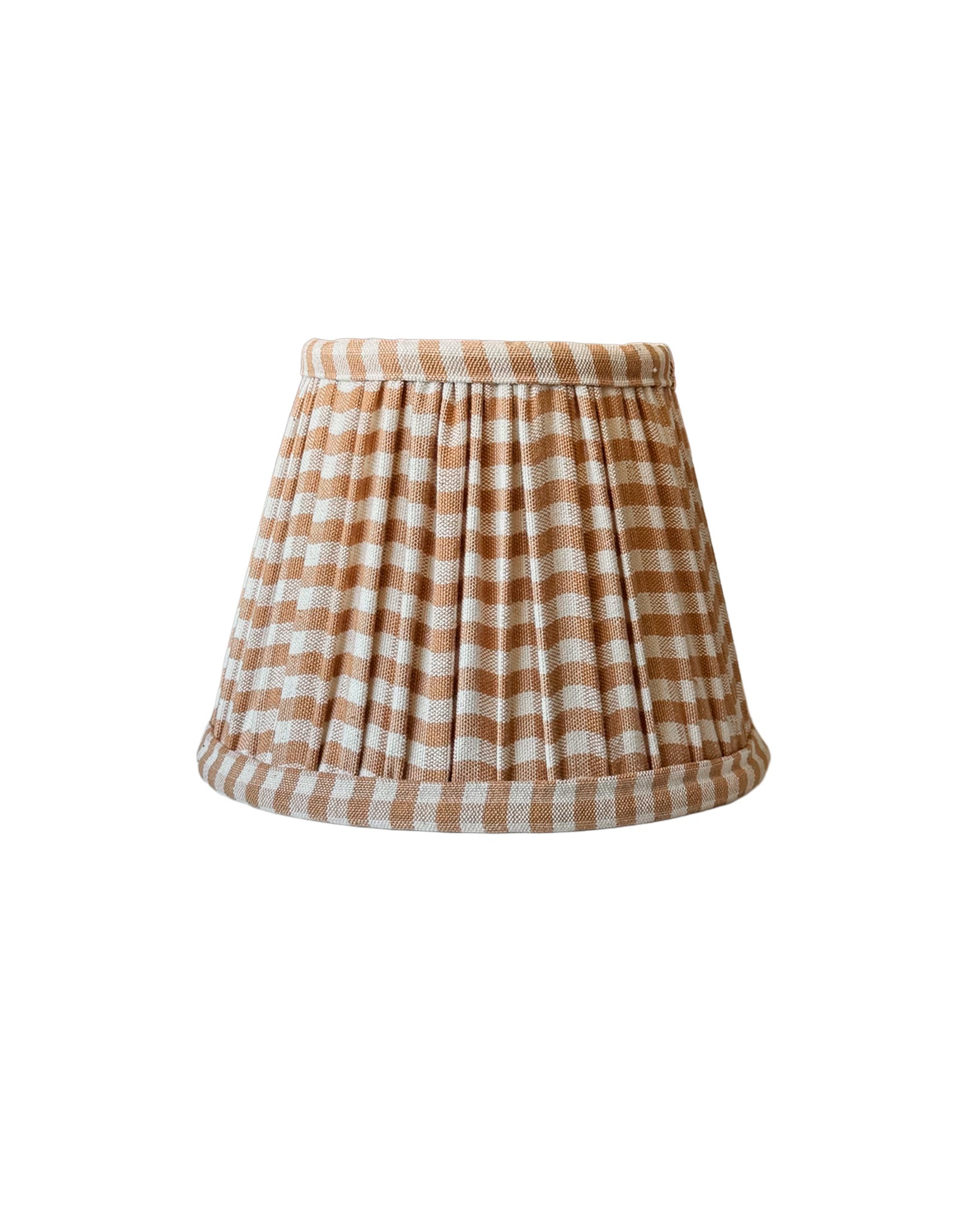 Powered by People Empire Accent Pleated Lamp Shade with Contrast Trim Lighting Accessory