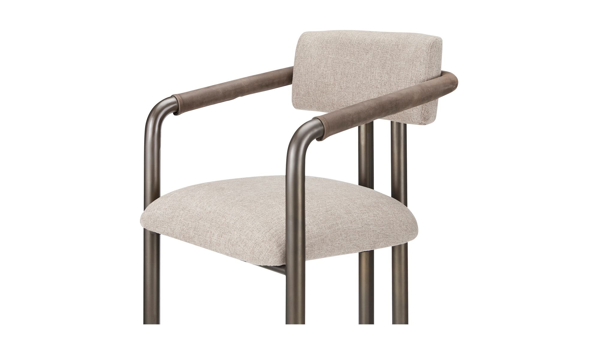 Cassidy Counter Stool Brown - Daniel House Club