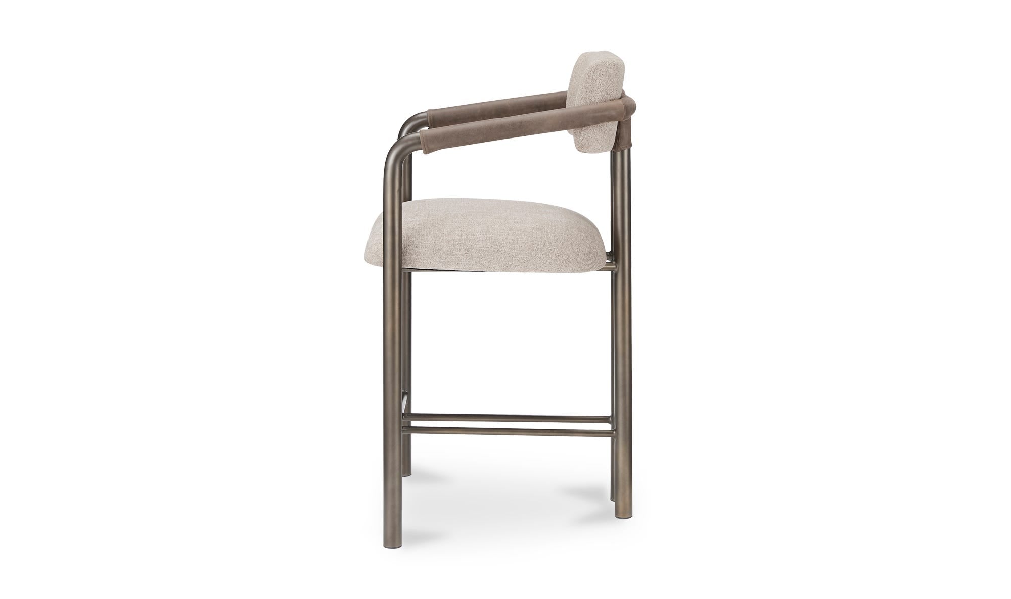 Cassidy Counter Stool Brown - Daniel House Club