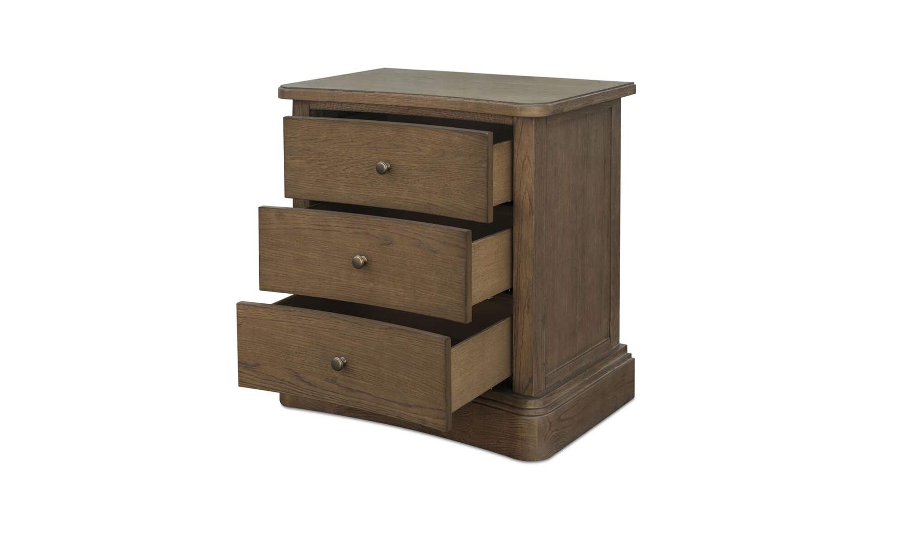 Clarence Nightstand, Warm Brown