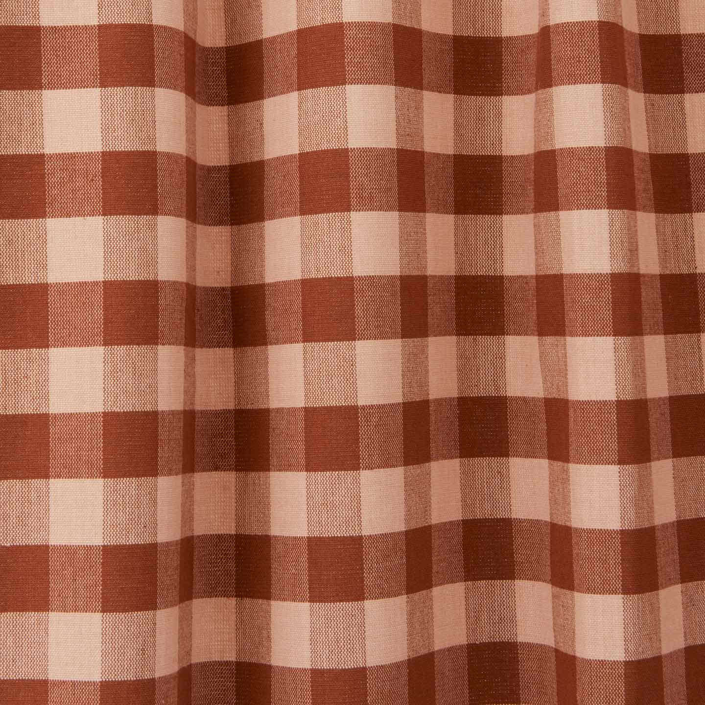 ESSENTIAL GINGHAM SHOWER CURTAIN