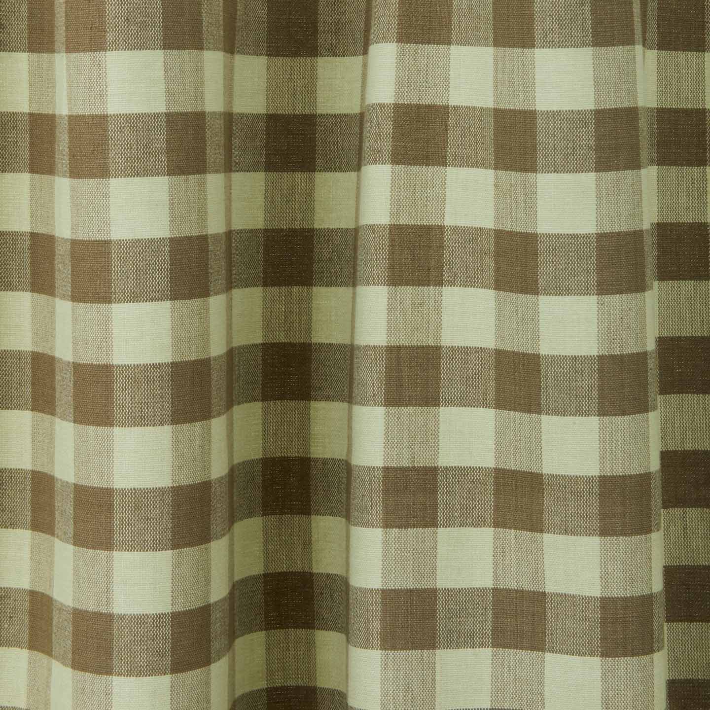 ESSENTIAL GINGHAM SHOWER CURTAIN