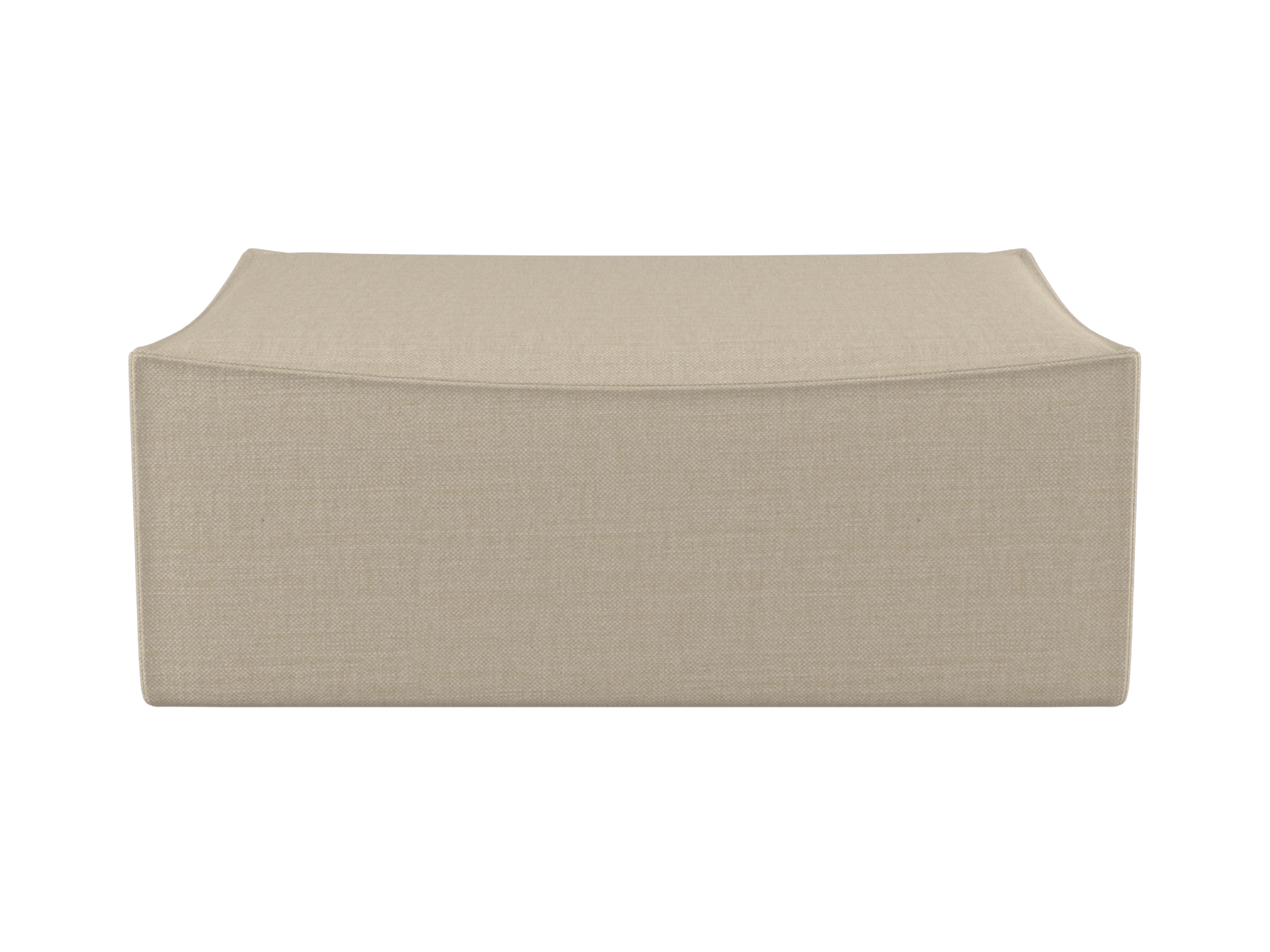 Catena Pouf Rectangular L501 - Hot Madison - Sand - US