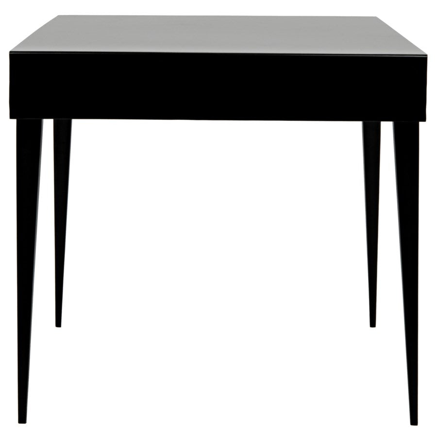 Stiletto Desk, Black Metal