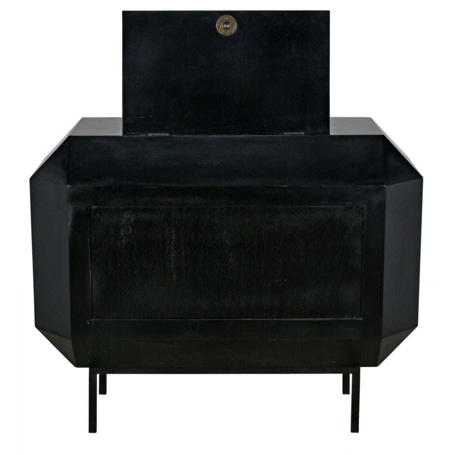 Rhiana Dresser, Hand Rubbed Black