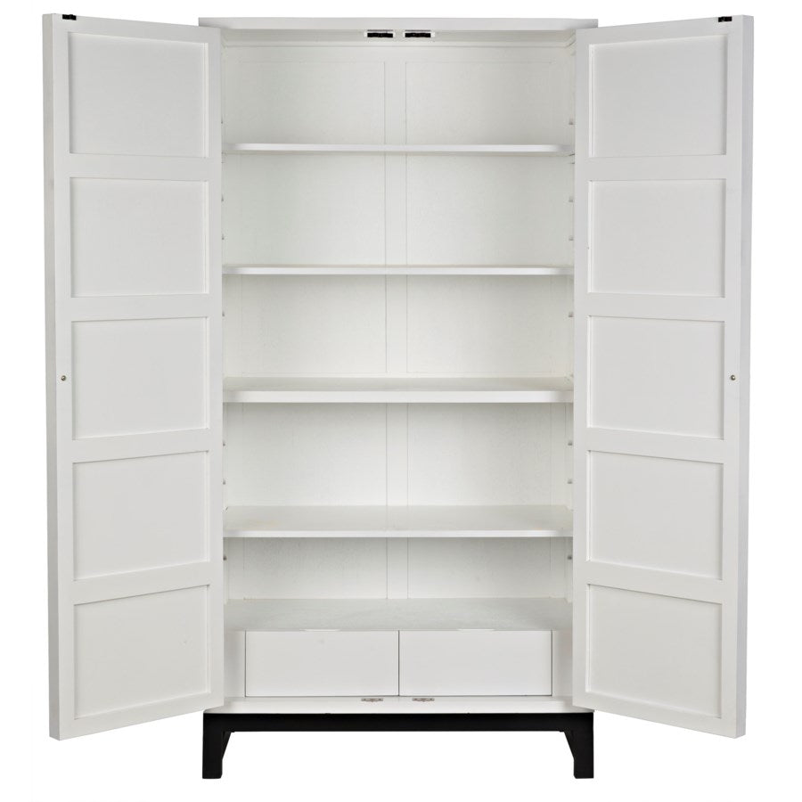 Small Maharadscha Hutch, Solid White