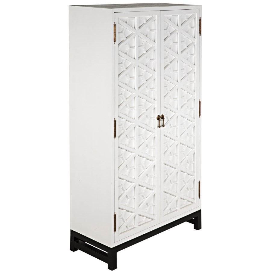 Small Maharadscha Hutch, Solid White