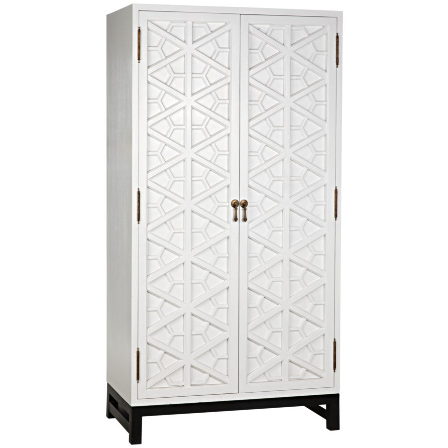 Small Maharadscha Hutch, Solid White