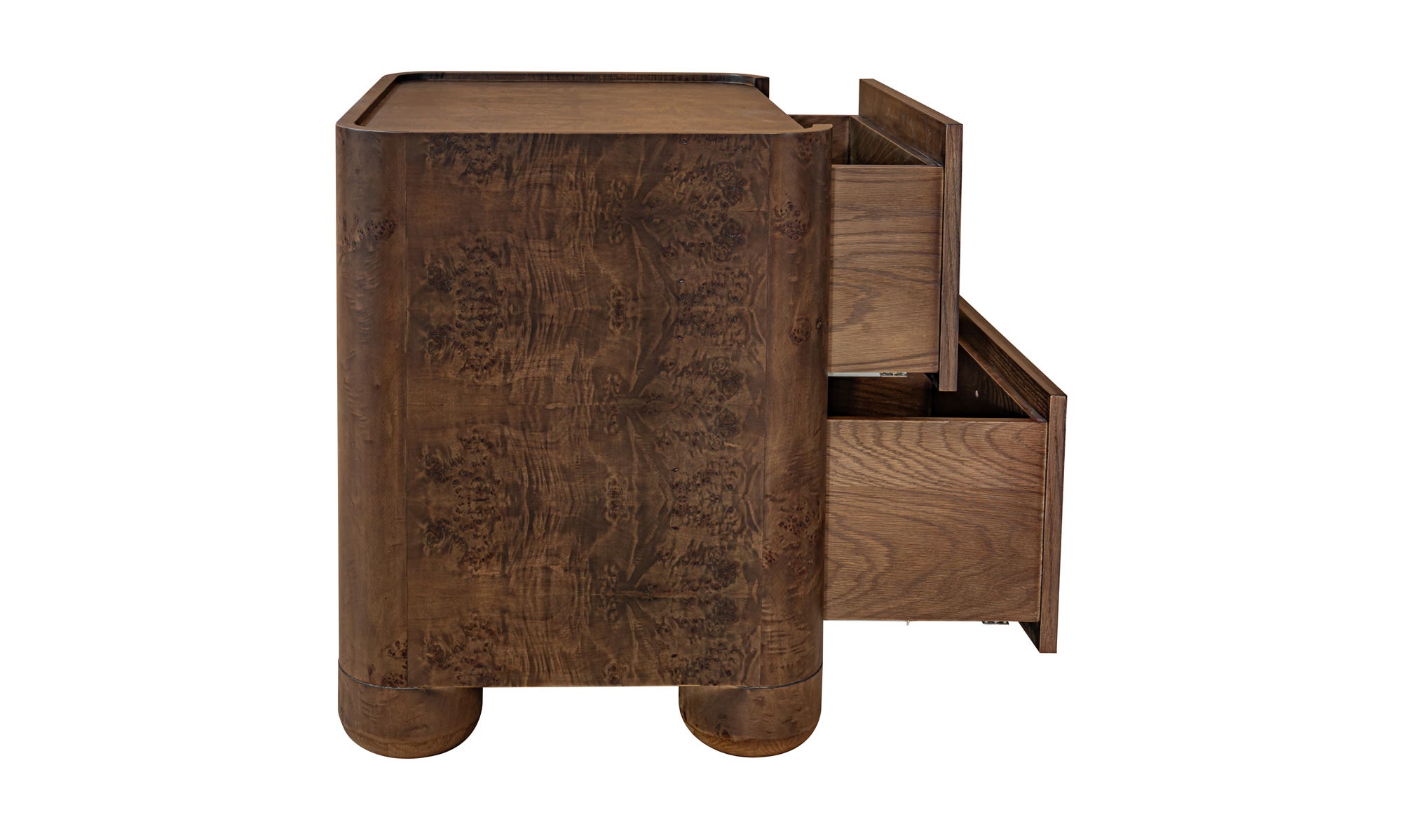 Gibson Nightstand Dark Brown - Daniel House Club