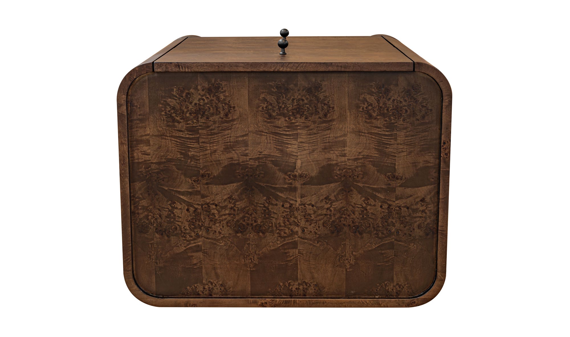 Gibson Nightstand Dark Brown - Daniel House Club