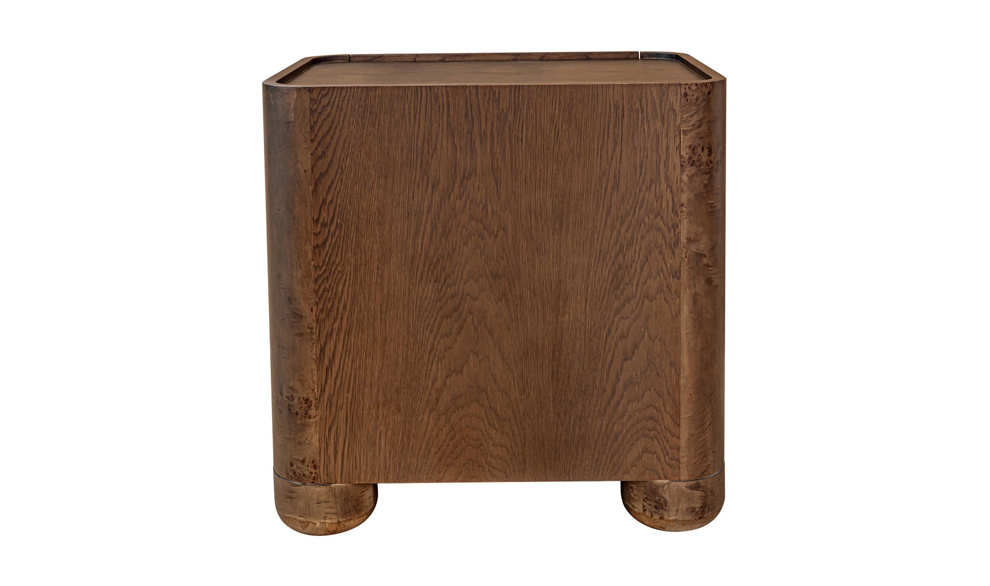 Gibson Nightstand Dark Brown - Daniel House Club