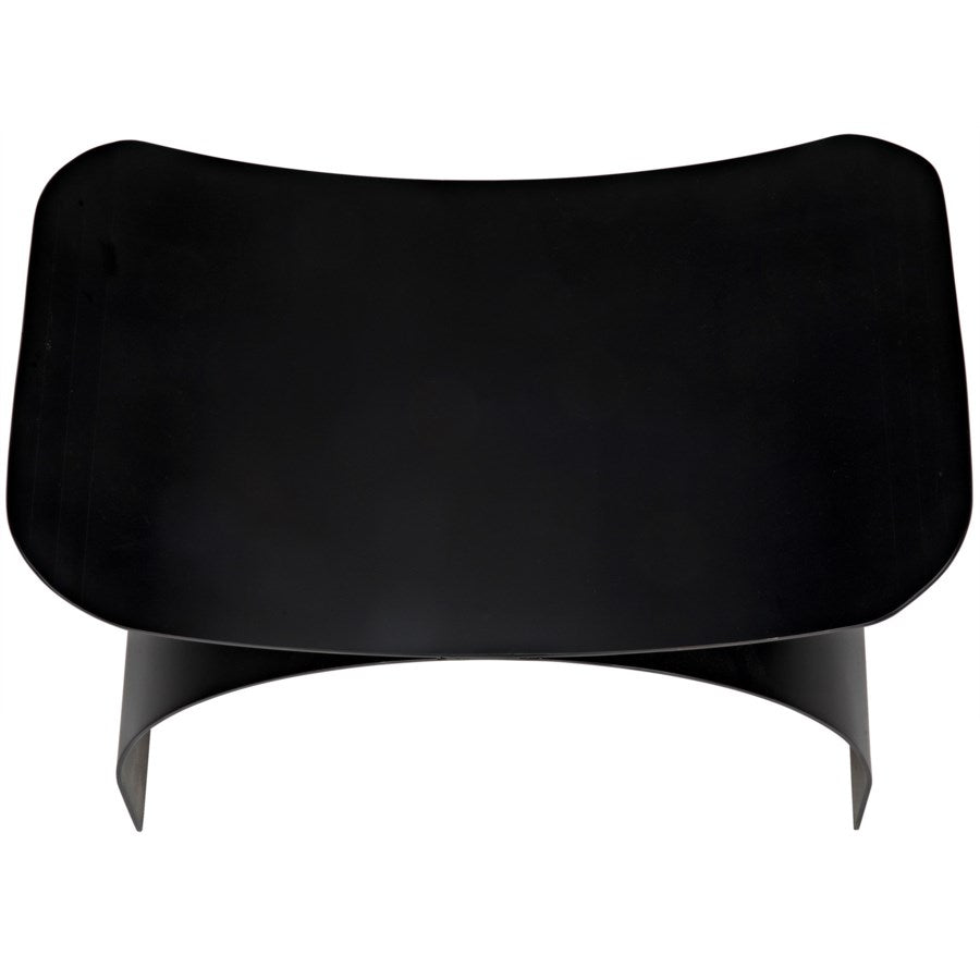 Papillon Stool, Black Metal