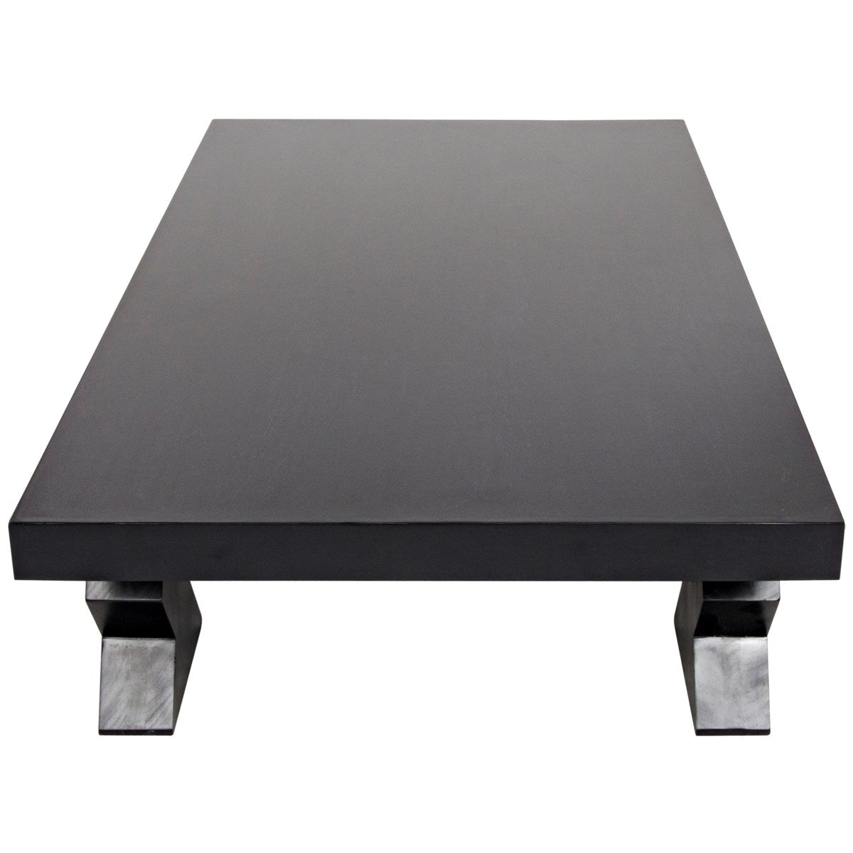 Suzu Coffee Table Hand Rubbed Black