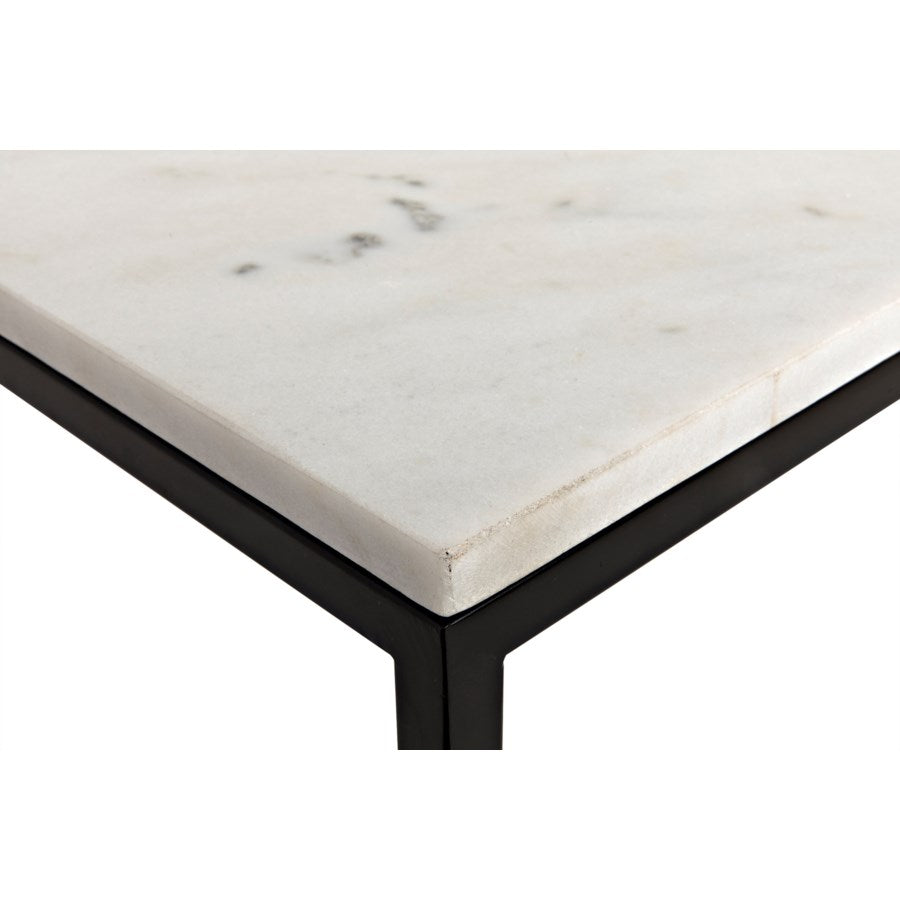 Molimo Coffee Table with Black Metal