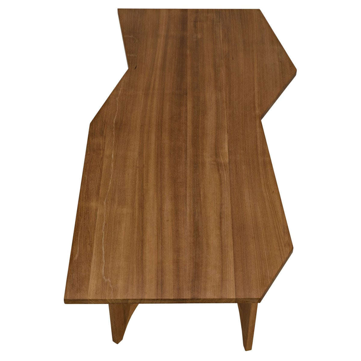 Fenton Coffee Table, Gold Teak