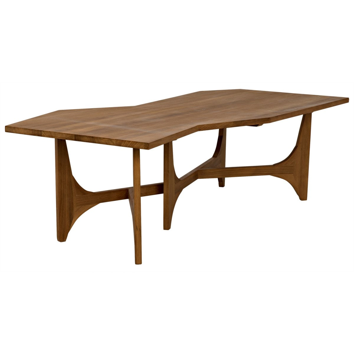 Fenton Coffee Table, Gold Teak