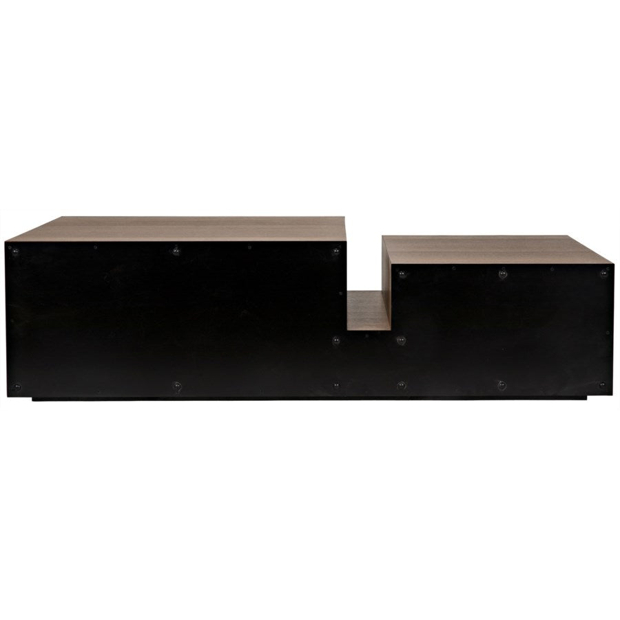 Nido Coffee Table, Black Metal