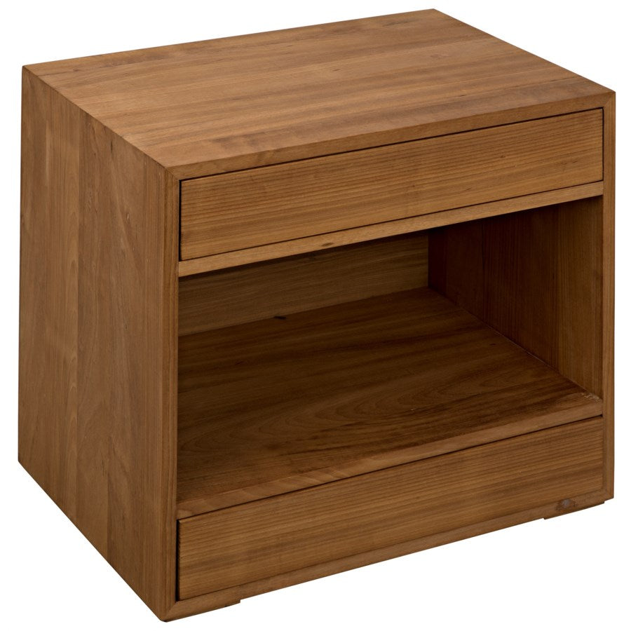 SL05 Side Table, Gold Teak