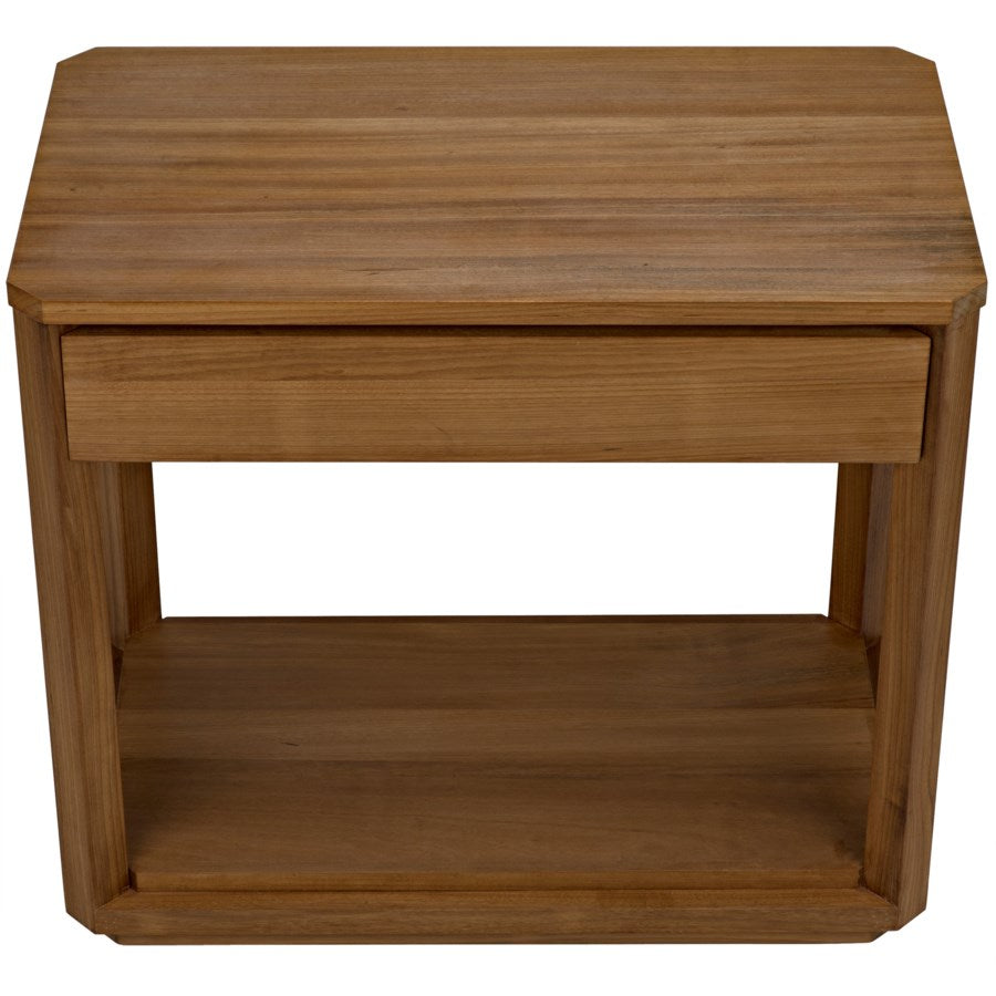 SL11 Side Table, Gold Teak