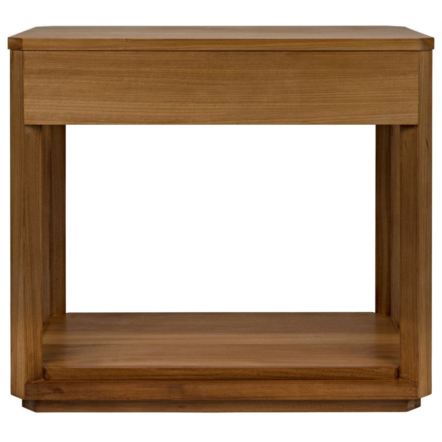 SL11 Side Table, Gold Teak
