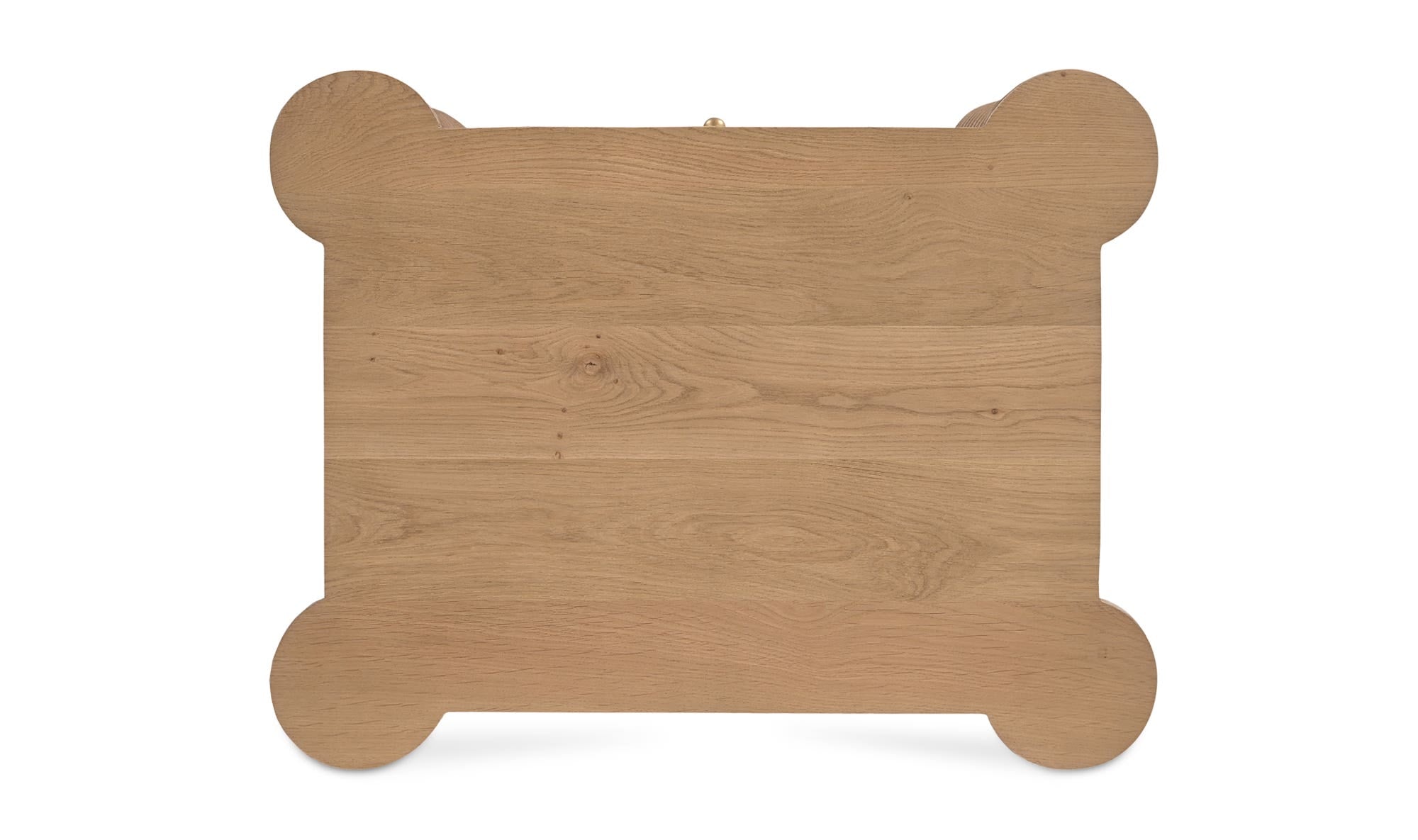 Treccia 2 Drawer Nightstand Oak