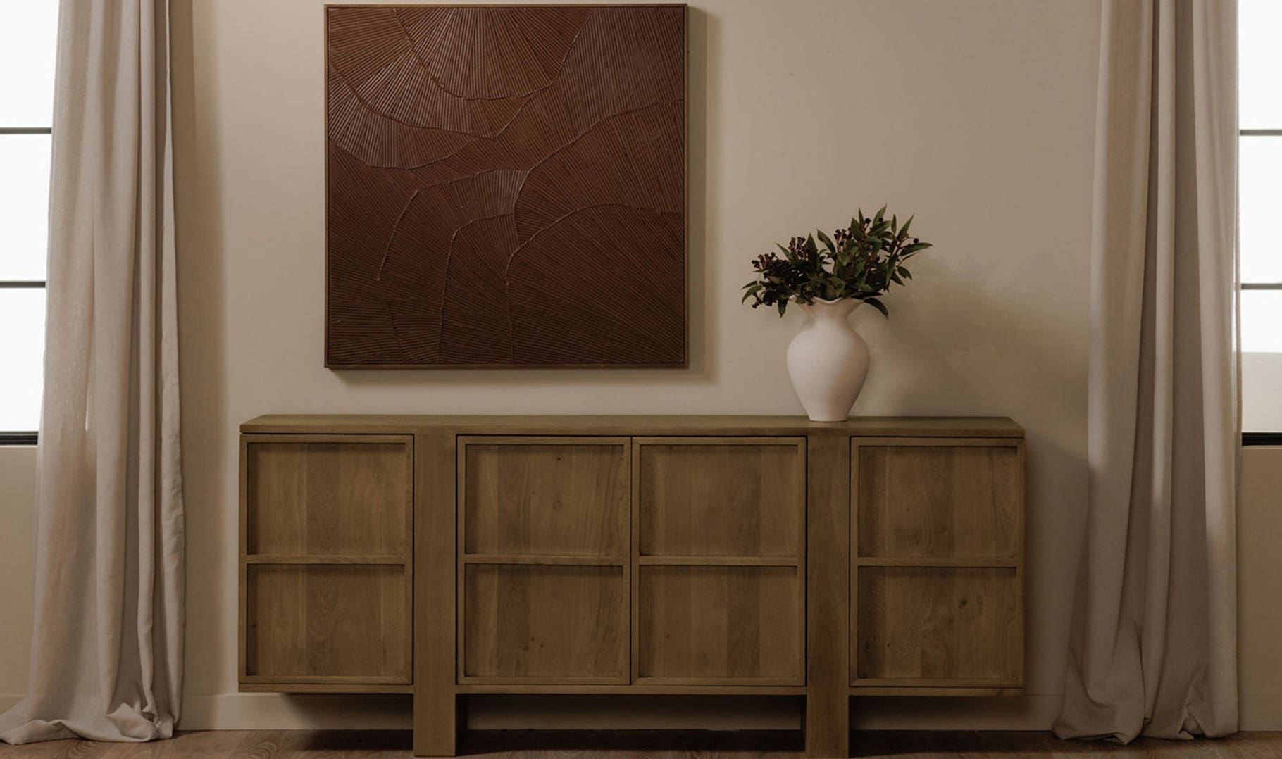 Henley Sideboard, Brown - Daniel House Club