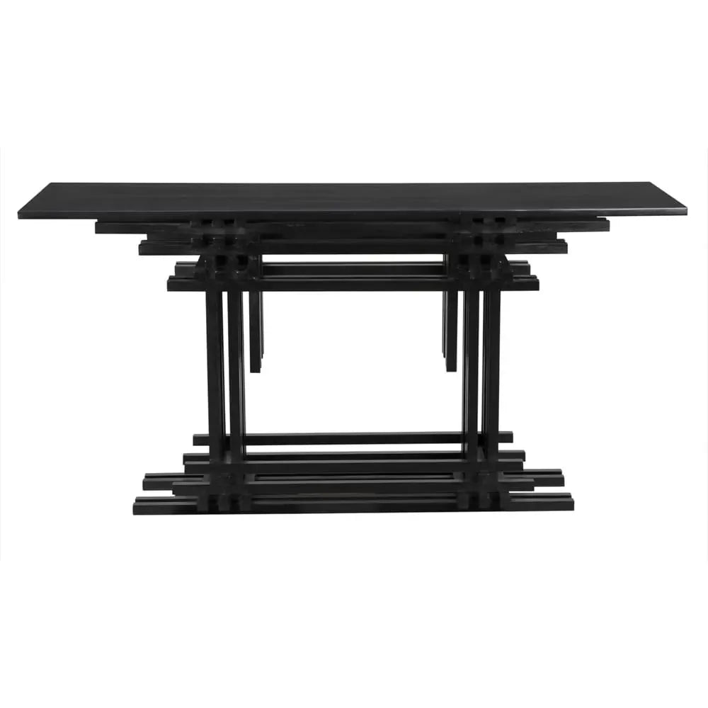 Loyd Console, Hand Rubbed Black