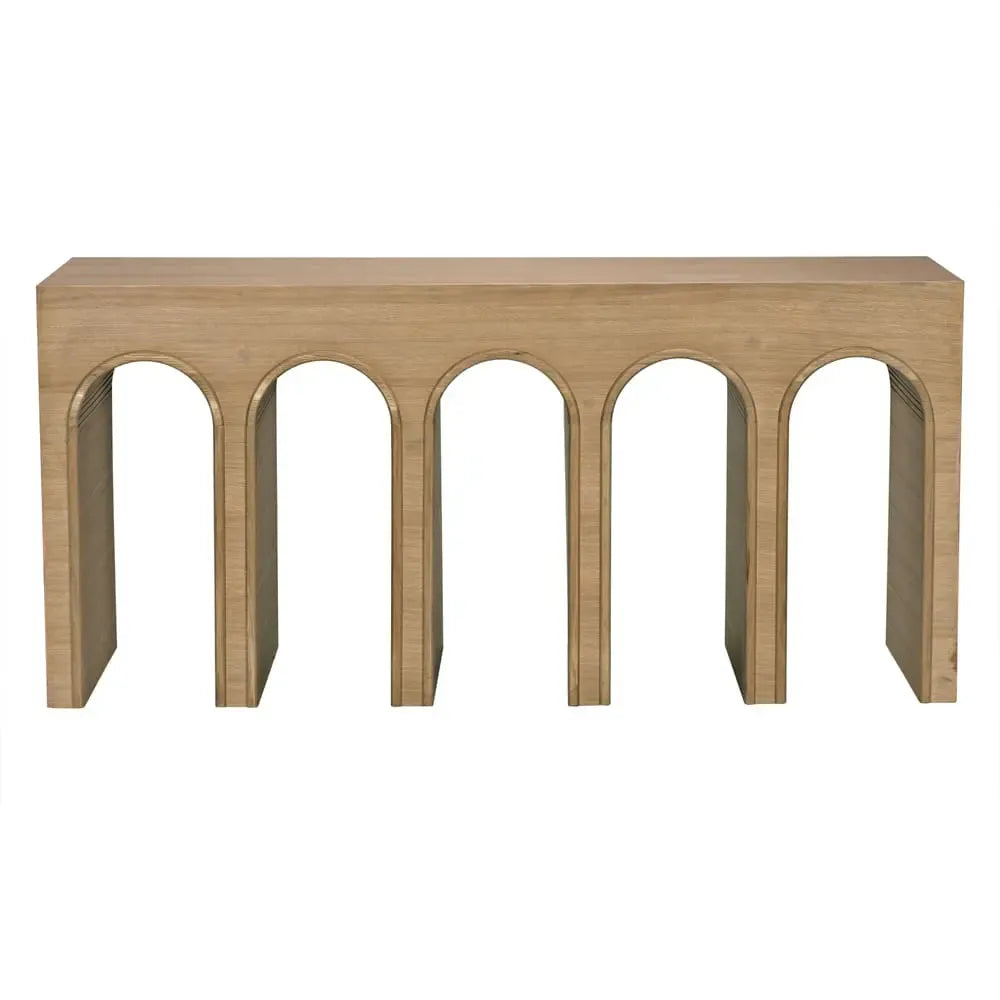 Enzo Console, White Oak
