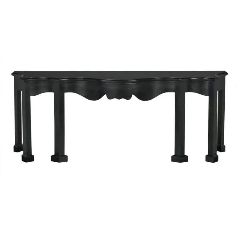 Estate Console Hand Rubbed Black