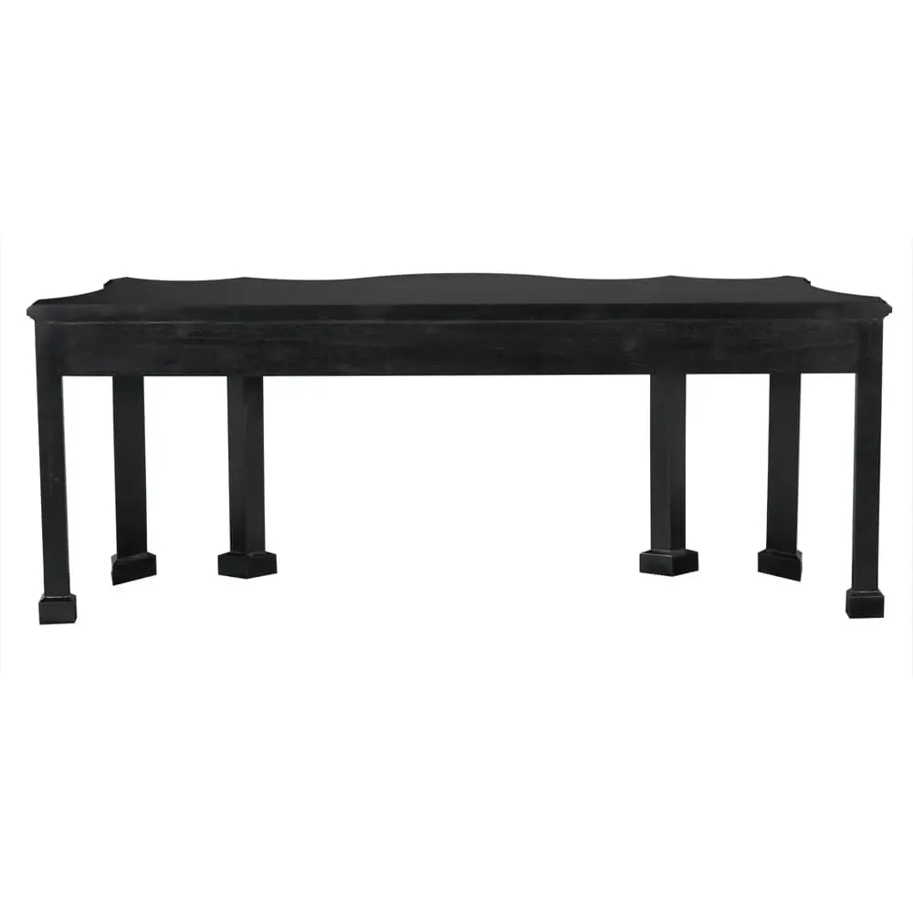 Estate Console Hand Rubbed Black