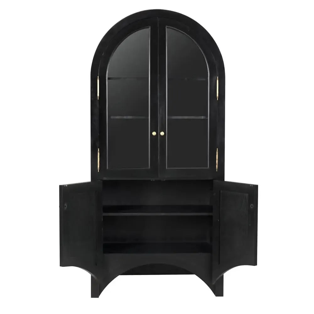 Haring Hutch, Hand Rubbed Black