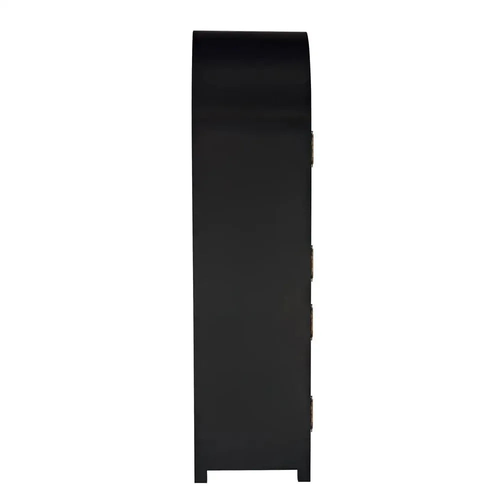 Haring Hutch, Hand Rubbed Black