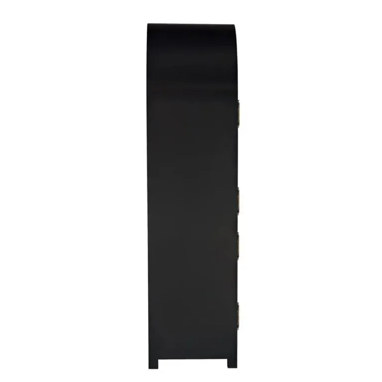 Haring Hutch, Hand Rubbed Black