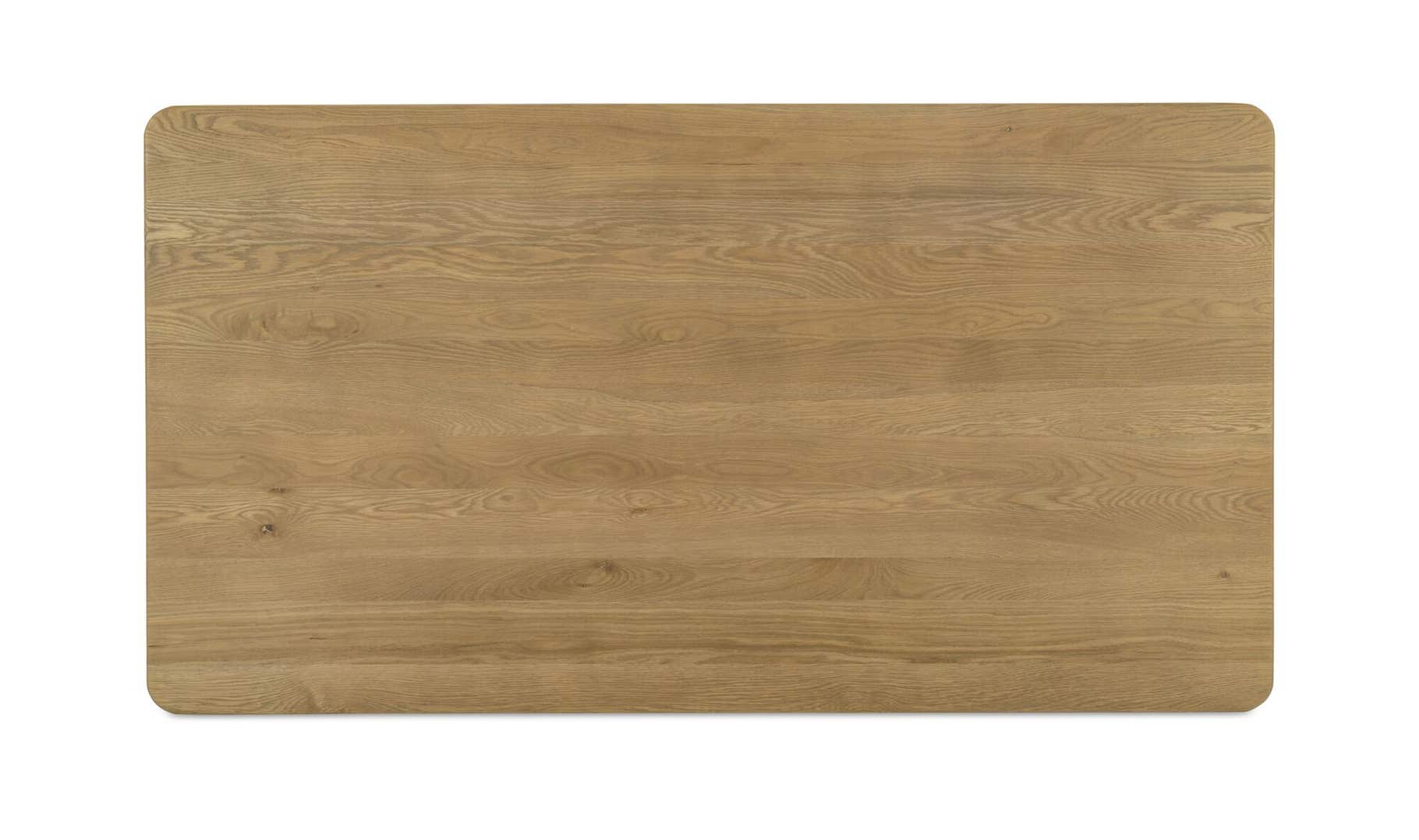 Segment Dining Table Wood, Small, Heritage Brown