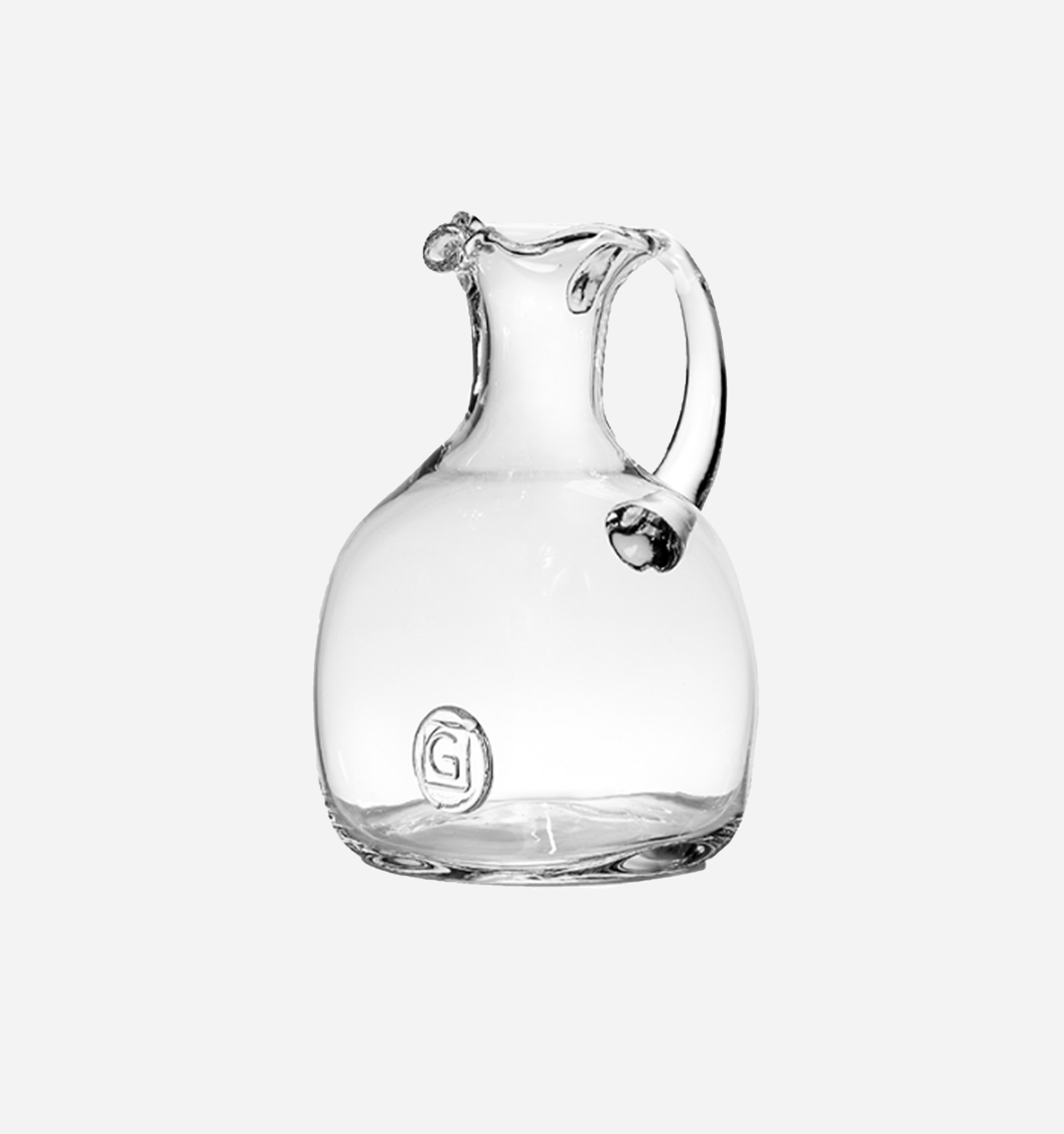 Gommaire Decorating Essentials Minimalist Mouth Blown Jug Vase