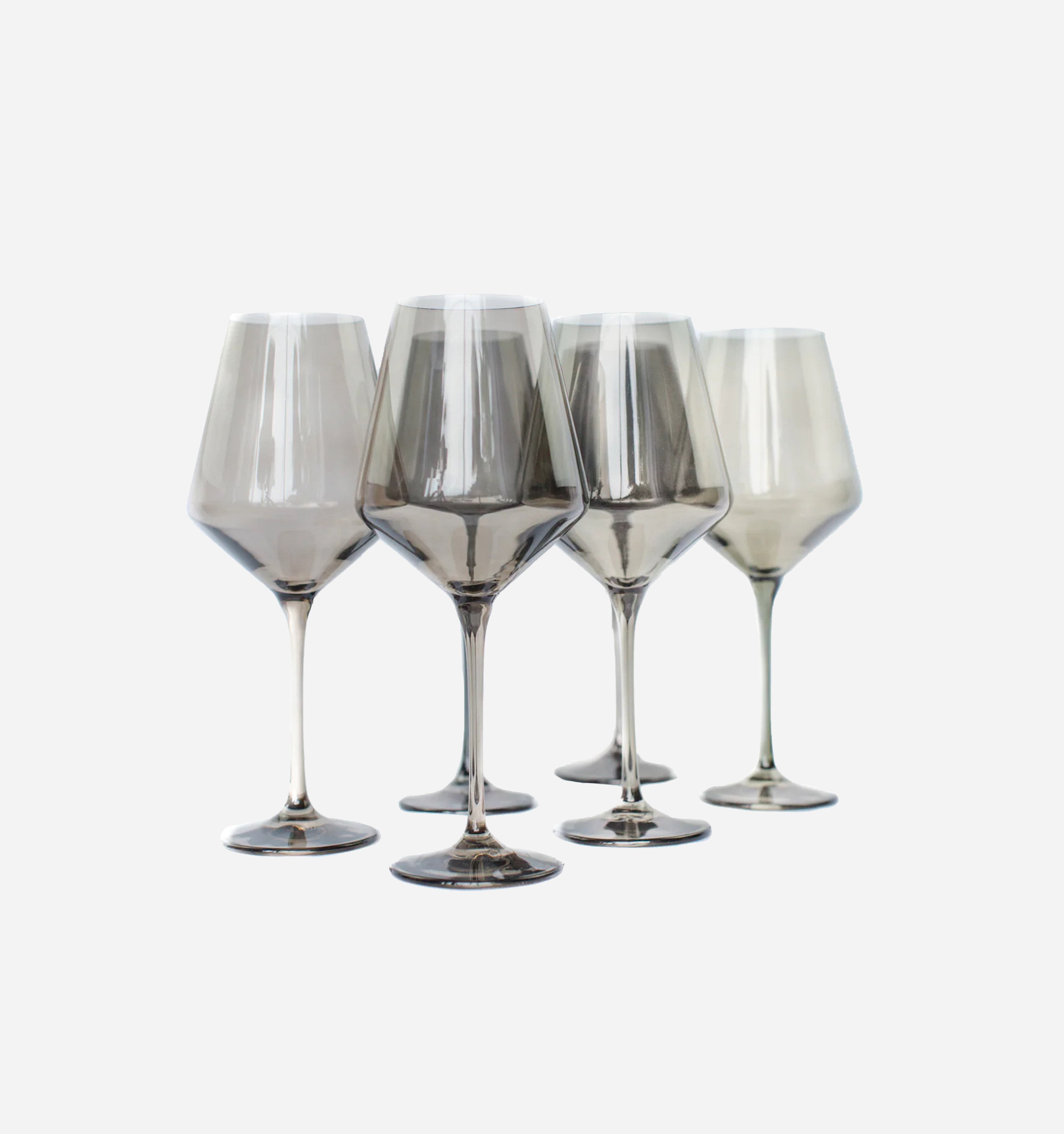 Colored Stemmed Wine Glass