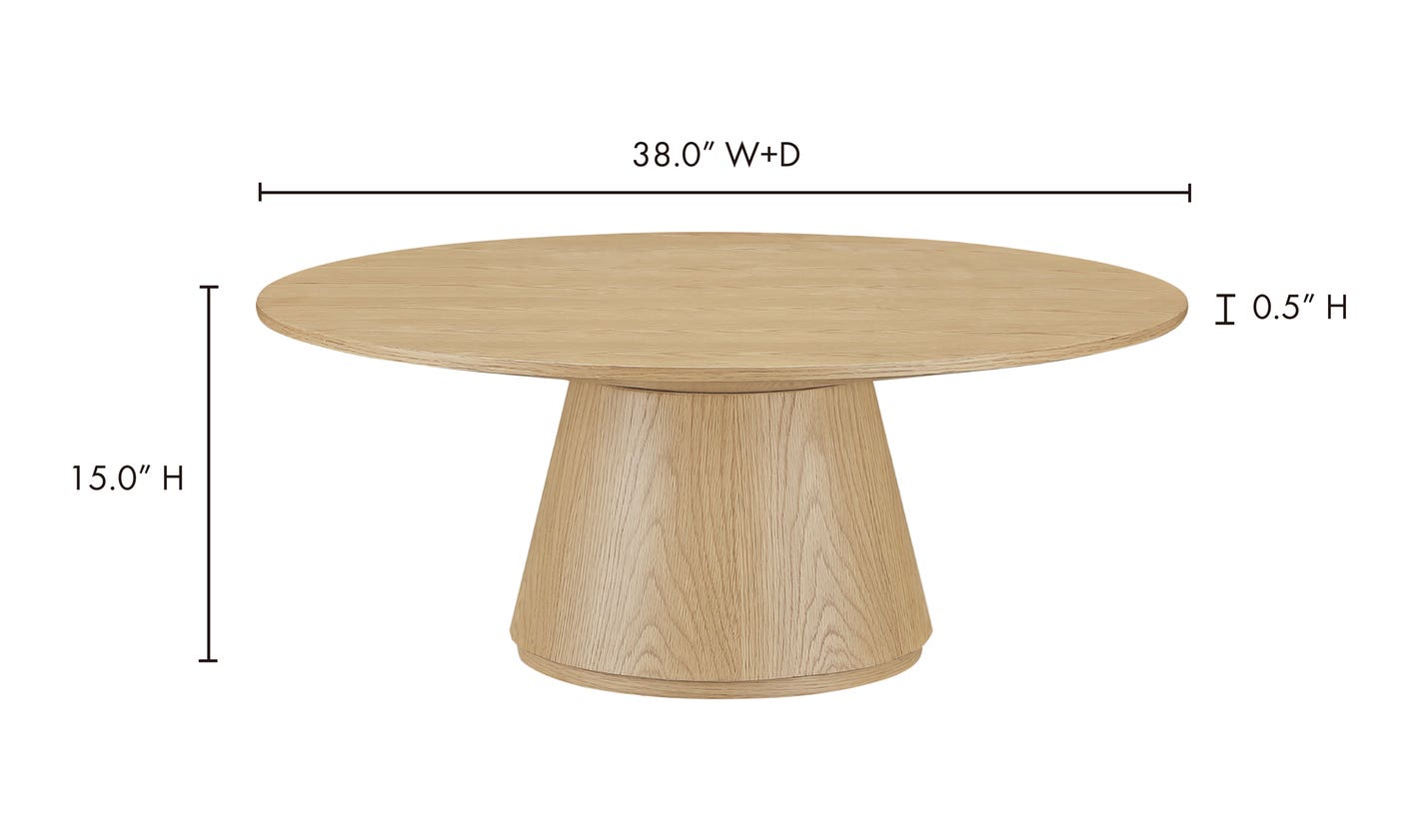 Otago Coffee Table, Oak