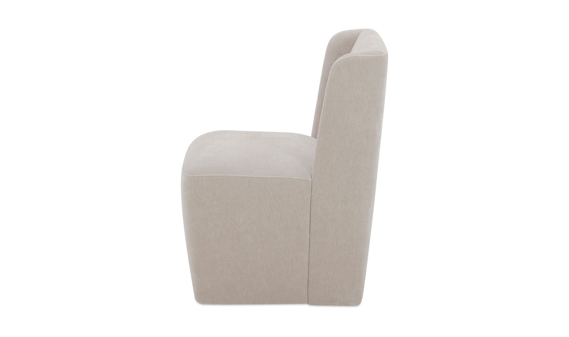Cormac Rolling Dining Chair, Warm Sand