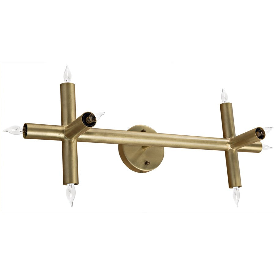 Salome Sconce, Antique Brass