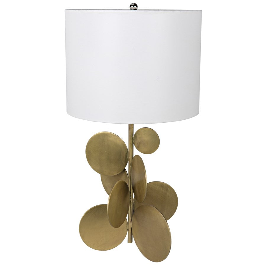 Vadim Table Lamp, Antique Brass
