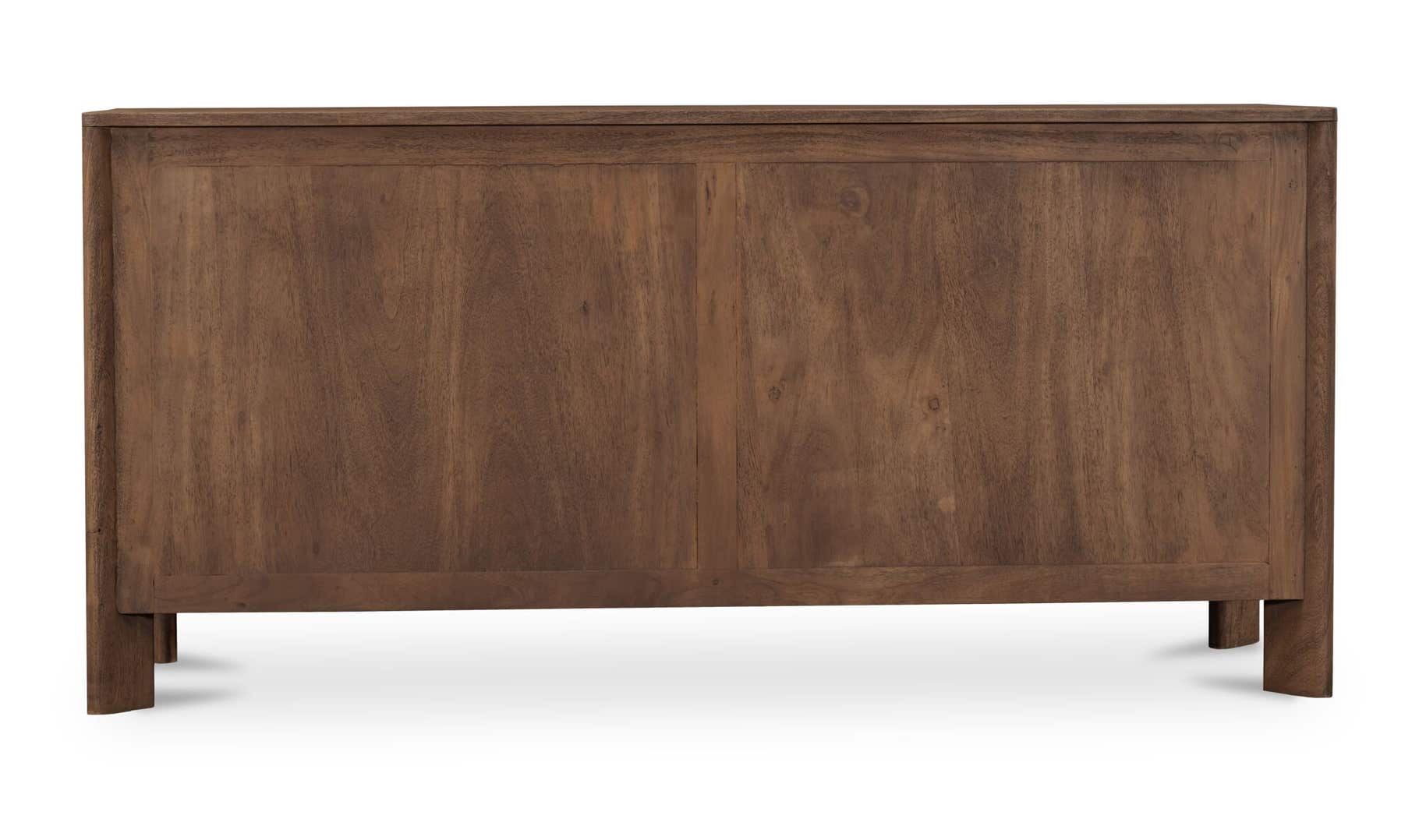 Mabel 6 Drawer Dresser, Dark Brown