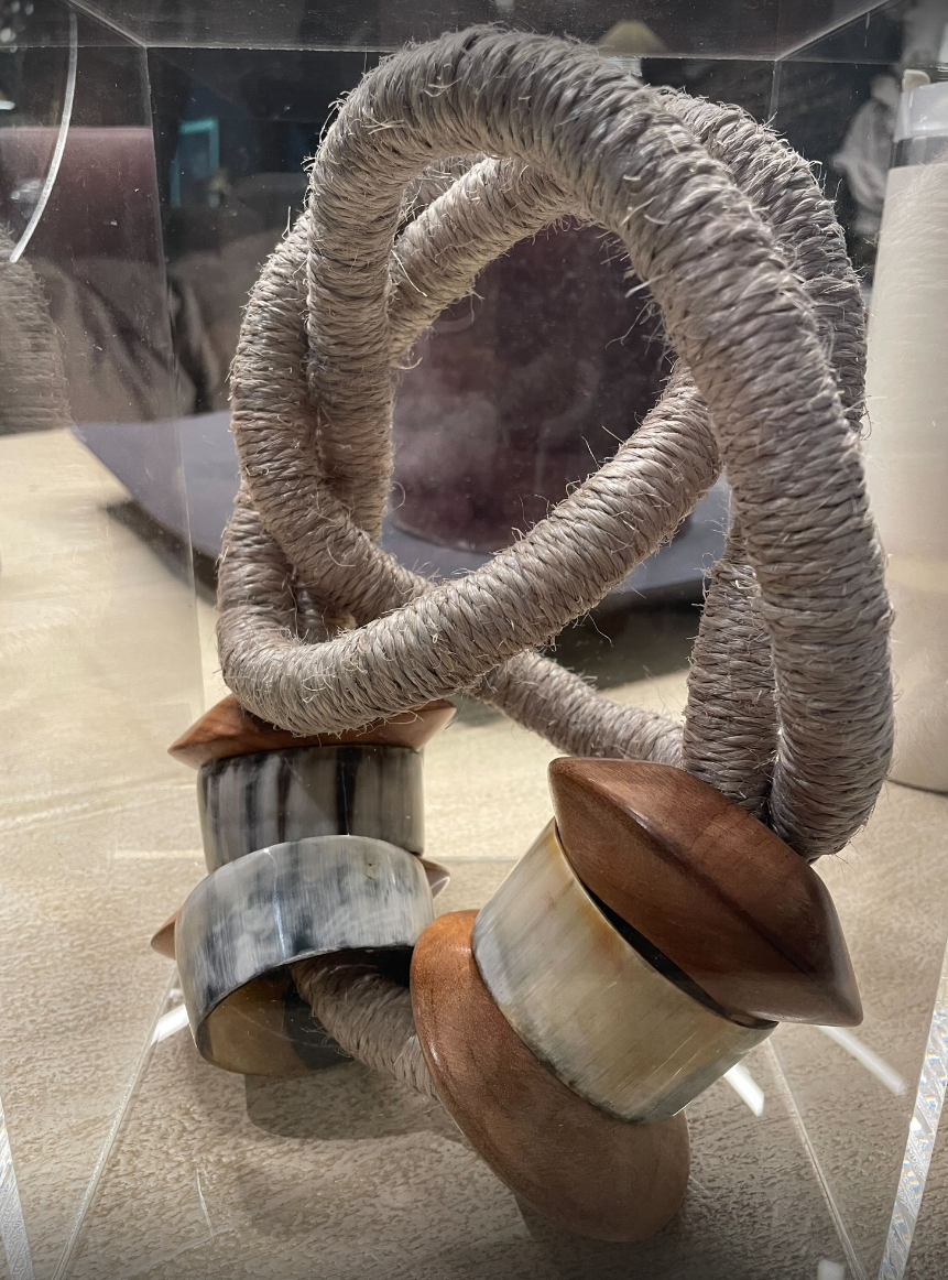 Decorating Essentials Bohemian Woven Beaded Decorative Necklace