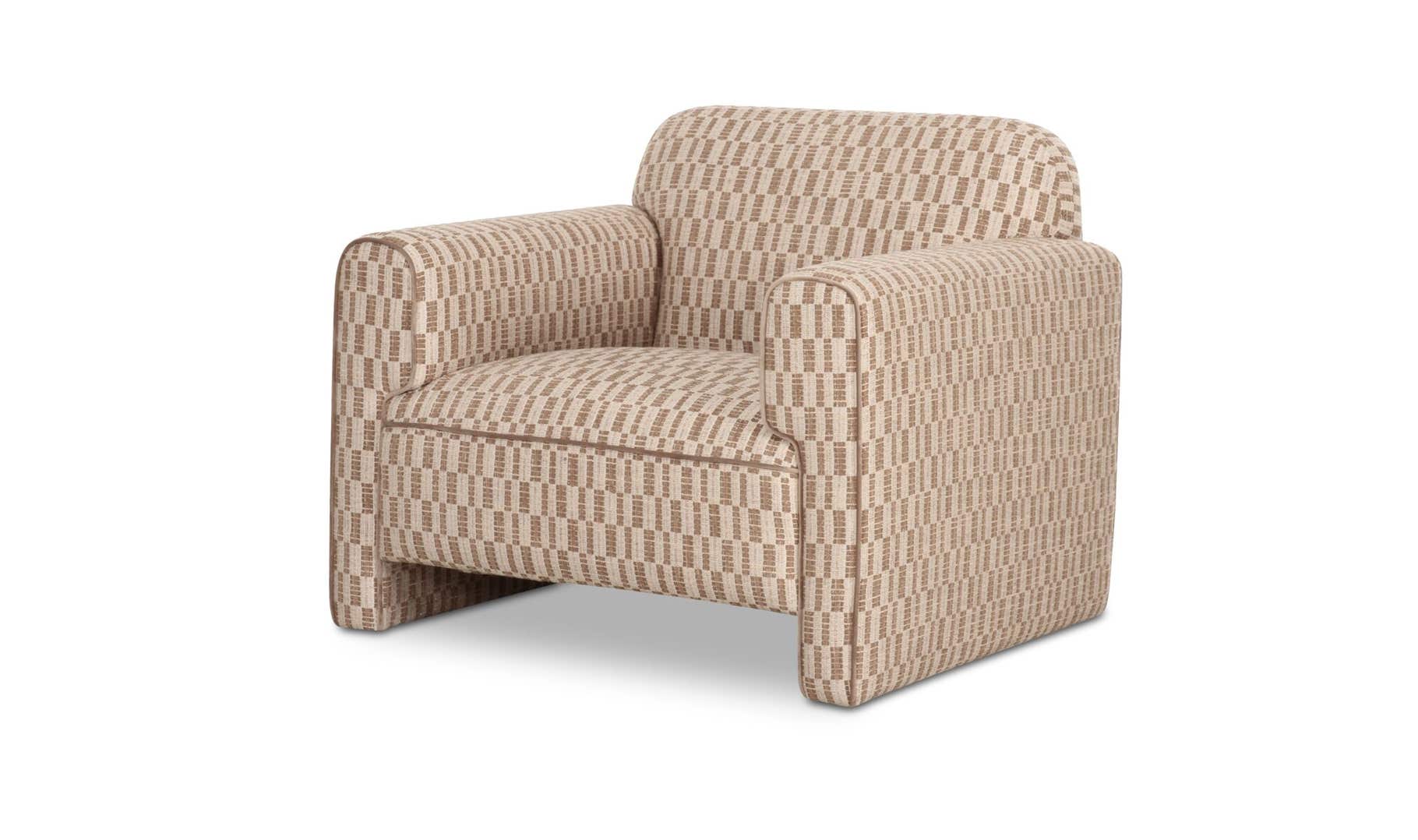 Leo Accent Chair, Taupe