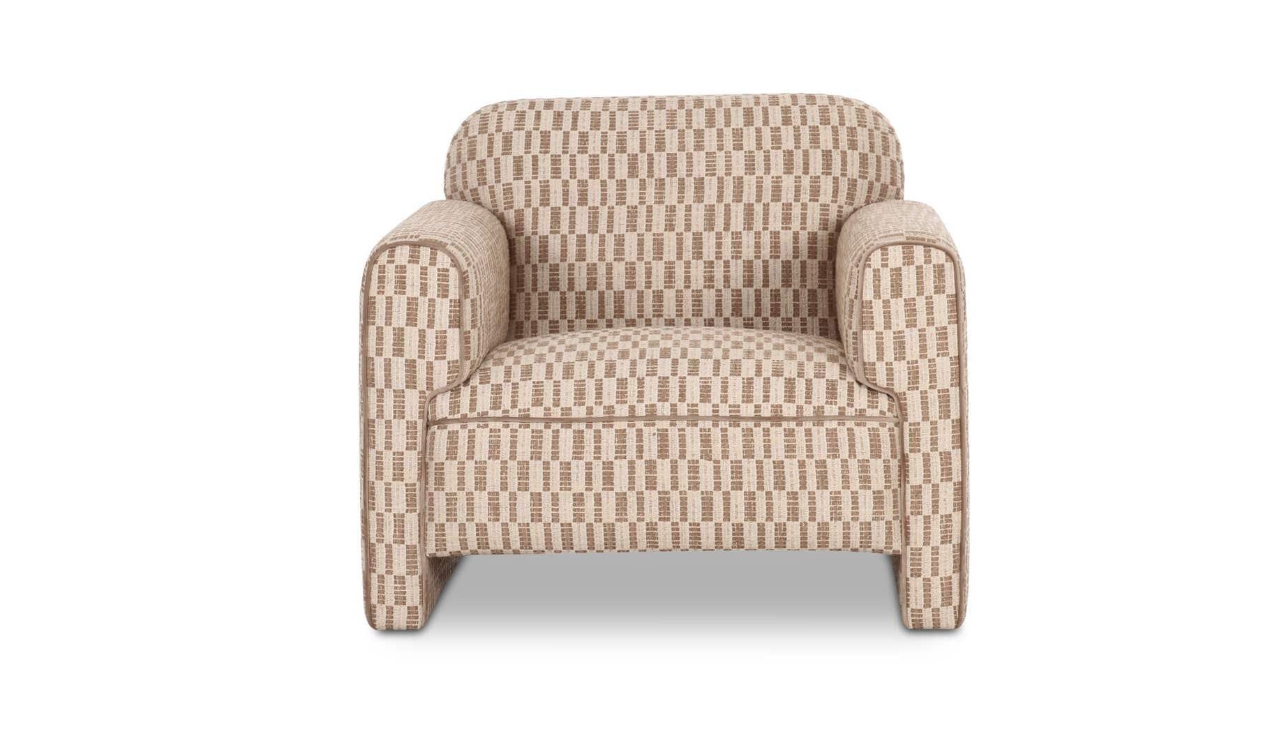 Leo Accent Chair, Taupe