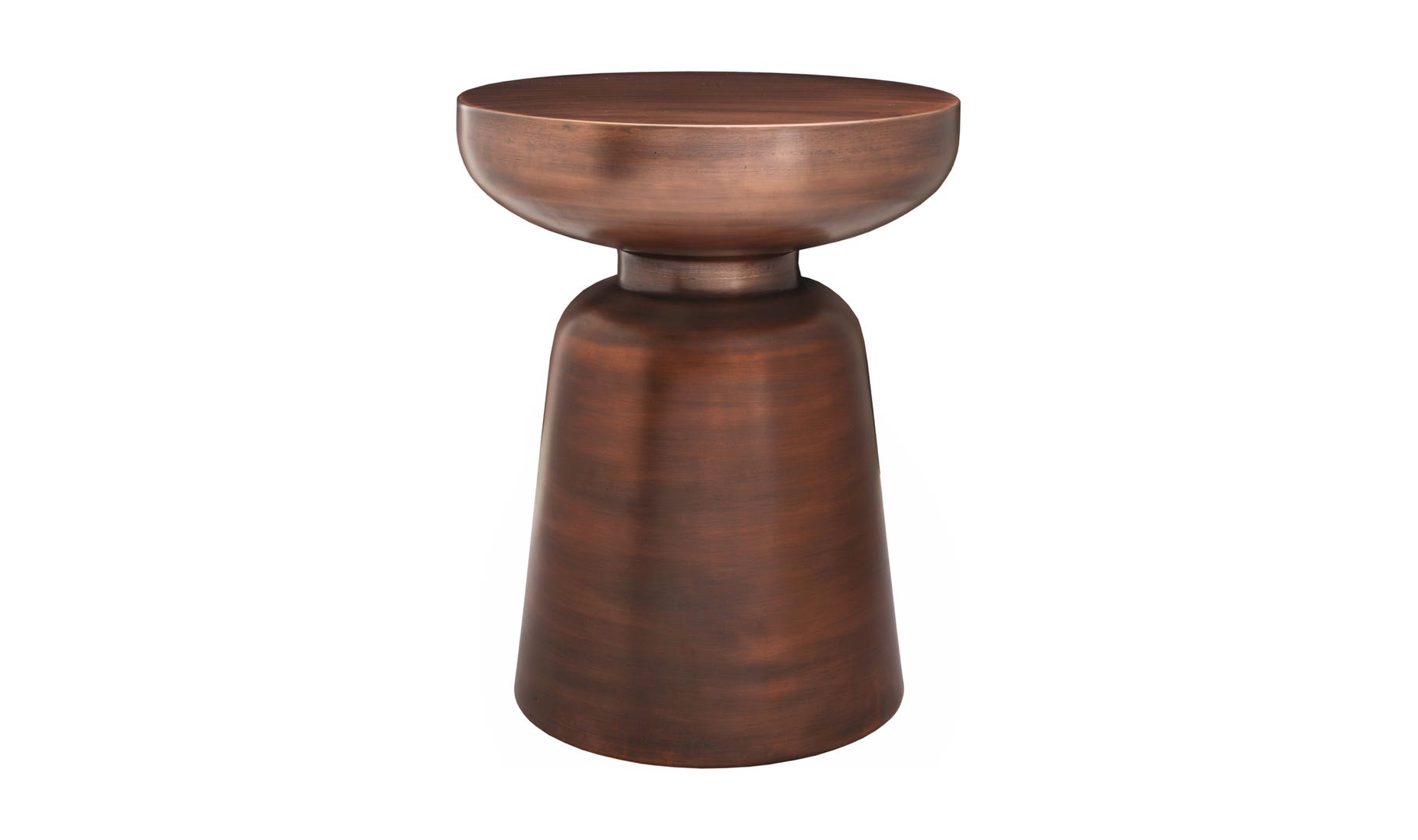 Arthur Accent Table, Antique Copper
