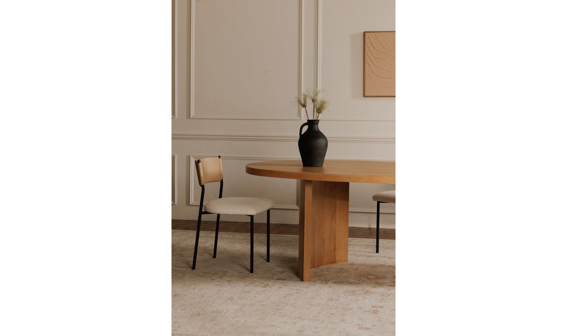 Louise Dining Table, Natural