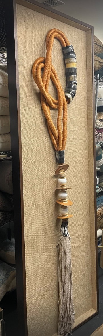 Bohemian Handcrafted Shadow Box Wall Hanging